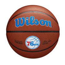 Aliança de equipes da NBA de basquete WILSON Philadelphia 76ers Aliança de equipes da NBA de basquete WILSON Philadelphia 76ers