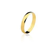 Aliança De Ouro 18K Lisa 3 mm de largura