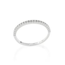 Aliança de prata 925 fina casamento ou noivado rommanel anel fino feminina cravejado zircônias 810272 Aliança de prata 925 fina casamento ou noivado rommanel anel fino feminina cravejado zircônias 810272