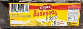 Aliança Doce de Bananada Lisa - Pacote 200G