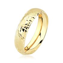 aliança escrava egipcia toda trabalhada 5mm ouro 10k maciço Tamanho:26Cor:Dourado
