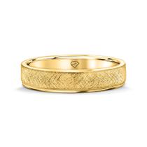 Aliança Ferrara Em Ouro 18k