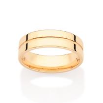 Aliança folheada a ouro 513372 Rommanel