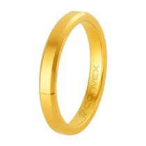 Aliança Maldivas Tungstênio Dourada 3mm. Aliança Maldivas Tungstênio Dourada 3mm.