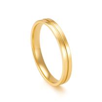 Aliança Masculina 3MM com Friso em Ouro 18K - AU12609 Aliança Masculina 3MM com Friso em Ouro 18K - AU12609