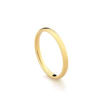 Aliança Masculina em ouro Amarelo 18K 2,0mm