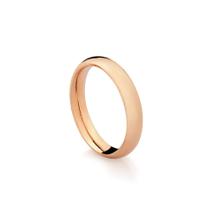 Aliança Masculina em Ouro Rosé 18K 4,0 mm