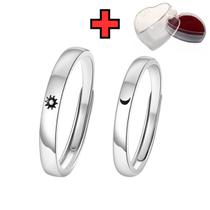 Aliança masculina Sol e Lua Minimalista Em Estoque Aliança masculina Sol e Lua Minimalista Em Estoque