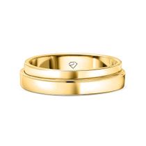 Aliança Milano Em Ouro 18k