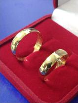 Aliança Ouro 18 kilates 5 Gramas 4 mm