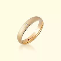 Aliança Ouro 18k 2mm 2grs. com zircônia modelo USA feminina Aliança Ouro 18k 2mm 2grs. com zircônia modelo USA feminina
