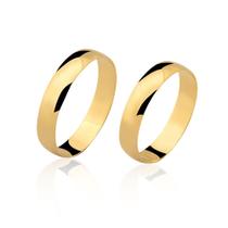 Aliança Ouro Italiano 10K