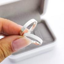 Aliança Paraty - Aliança de Prata 950 - Aliança de Namoro clássica Aliança Paraty - Aliança de Prata 950 - Aliança de Namoro clássica