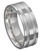 Aliança Prata 2241 7,00mm