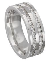 Aliança Prata 2313 7,00mm