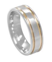 Aliança Prata 2403 6,00mm