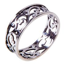 Aliança Ramos de Prata - Cod 714