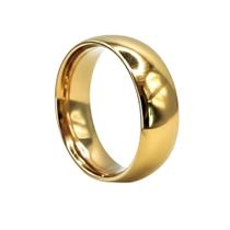 Aliança Tradicional 6mm Ouro 18K Tungstênio