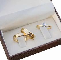 Alianças de Casamento Ouro 18k 4mm 4 gramas