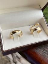 Alianças de Ouro 18K Coleção Diana com 3,5 mm e 3,5 g Alianças de Ouro 18K Coleção Diana com 3,5 mm e 3,5 g