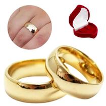 Alianças Ouro 8mm - Modelo Tradicional - Tamanho 12/13 Alianças Ouro 8mm - Modelo Tradicional - Tamanho 12/13