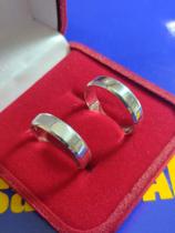 Alianças Prata 950 de lei 5 mm Maciço com Kina lisa