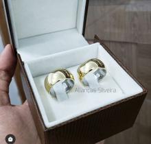 Alianças reta ou boleada de moedas antigas Alianças reta ou boleada de moedas antigas