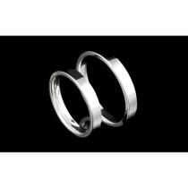 Alianças Retas Lisas Retas Em Prata 950 De Lei /modelo 3 Mm /Preço do Par Alianças Retas Lisas Retas Em Prata 950 De Lei /modelo 3 Mm /Preço do Par