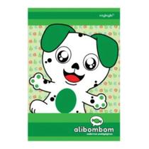 Alibombom Verde Pautas Numeradas 123 Capa Flexivel