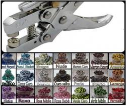 Alicate 2 Em 1 + 1050 Ilhos Nº54 (kit:f1) Fx