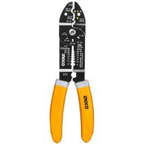 Alicate 3 em 1 - Cortar, Decapar e Crimpar 8 1/2” INGCO