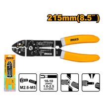 Alicate 3 em 1 - Cortar, Decapar e Crimpar 8 1/2” INGCO Alicate 3 em 1 - Cortar, Decapar e Crimpar 8 1/2” INGCO