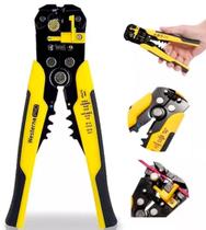 Alicate 4 Em 1 Crimpar Descascador Cortar Prensar Terminais