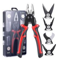Alicate 5 Pontas Cortador Decapador Multifuncional Kit 5 Em 1 Ferramenta