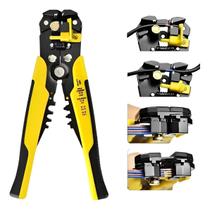 Alicate 7 em 1 Crimpador Decapador Cortador Fios Cabos Elétricos Profissional Ergonômico