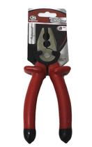 Alicate 8 Polegadas 20Cm Emborrachado Vermelho Safari Sq2836