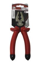 Alicate 8 Polegadas 20Cm Emborrachado Vermelho Safari Sq2836