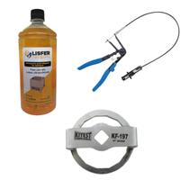 Alicate, Abraçadeira E Detergente E Saca Filtro