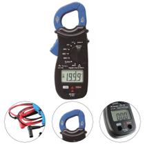 Alicate amperimetro 200a ac cat ii 600v - et-3100 minipa