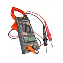 Alicate Amperímetro Digital Bateria 9V e Estojo