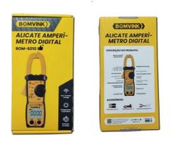 Alicate Amperímetro Digital BOM-6010 - Bomvink Alicate Amperímetro Digital BOM-6010 - Bomvink