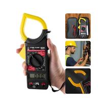 Alicate Amperímetro Display Digital Portátil Tensão Corrente