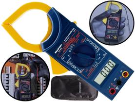 Alicate Amperímetro Multímetro Com Display Digital Para Eletricista + Estojo Protetor Alicate Amperímetro Multímetro Com Display Digital Para Eletricista + Estojo Protetor