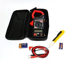 Alicate Amperimetro Multimetro Digital 266 + Caneta Detectora De Corrente Elétrica Alicate Amperimetro Multimetro Digital 266 + Caneta Detectora De Corrente Elétrica