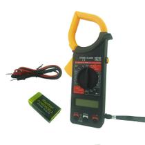 Alicate Amperímetro Multímetro Digital C/ Conector e Estojo Alicate Amperímetro Multímetro Digital C/ Conector e Estojo