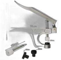 Alicate Aplicador Botão Pressão Plástico Kit