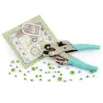 Alicate Aplicador de Ilhós Crop-a-dile We R Memory Azul 70907-7 Alicate Aplicador de Ilhós Crop-a-dile We R Memory Azul 70907-7