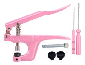 Alicate Aplicar Pregar Botão 10 12 15 Ritas Plástico Costura Alicate Aplicar Pregar Botão 10 12 15 Ritas Plástico Costura