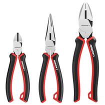 Alicate Arrow Fastener 8,5" Linesman 8" Needle Nose 6" Cutter Alicate Arrow Fastener 8,5" Linesman 8" Needle Nose 6" Cutter