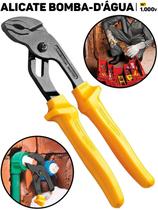 Alicate Articulado Bomba DÁgua 10" Tramontina Ajustável Cabo Isolado PVC P/ Redes Elétricas Instalações Hidráulicas Alicate Articulado Bomba DÁgua 10" Tramontina Ajustável Cabo Isolado PVC P/ Redes Elétricas Instalações Hidráulicas